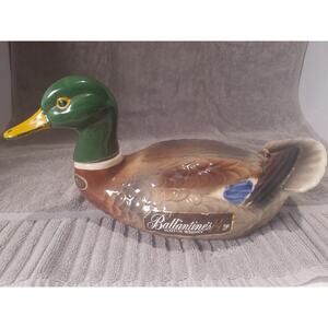 Ballantine’s 14 Years Old Scotch Whisky Duck Decanter 1969 Palfrey China
